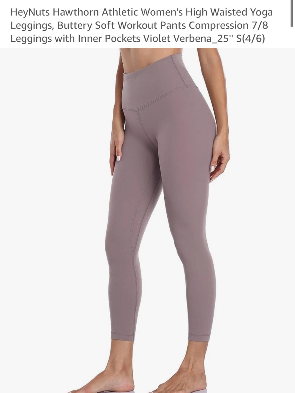 Hawthorn Athletic Purple Leggings